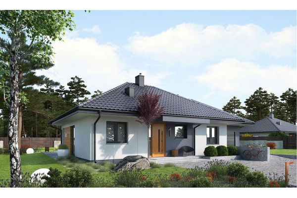 Maison ossature bois kit "MINI 1G1" 88,52 m² 3 chambres +...