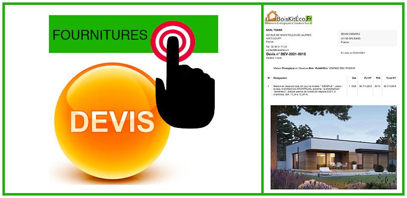 devis maison bois 